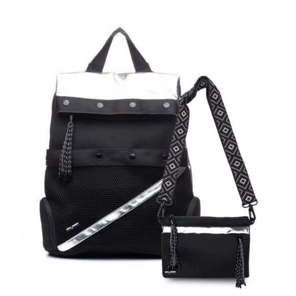 Go Dash Dot Bags Go Dash Dot Convertible Backpack Blackyellowblue